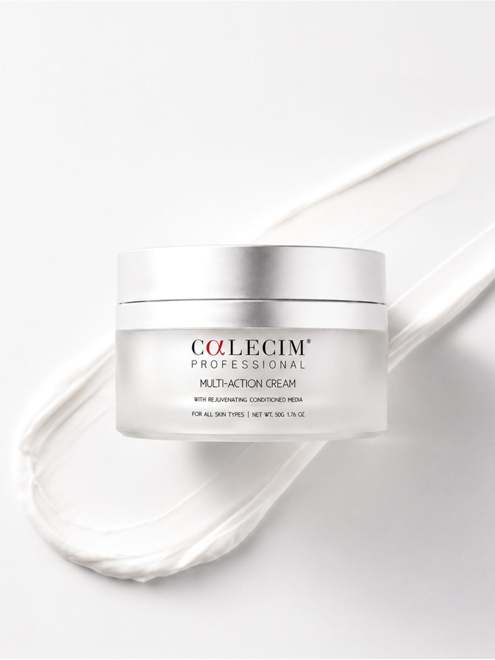 CaleCim Professional Multi-Action Cream Powered by PTT-6. For skin showing aging